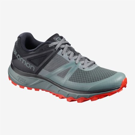 Salomon TRAILSTER Mens Running Shoes Grey | Salomon South Africa